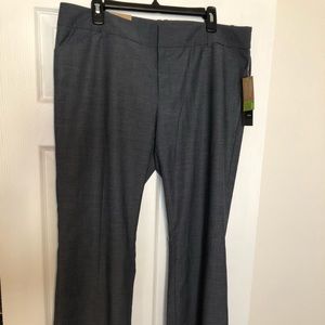 Denim color dress slacks